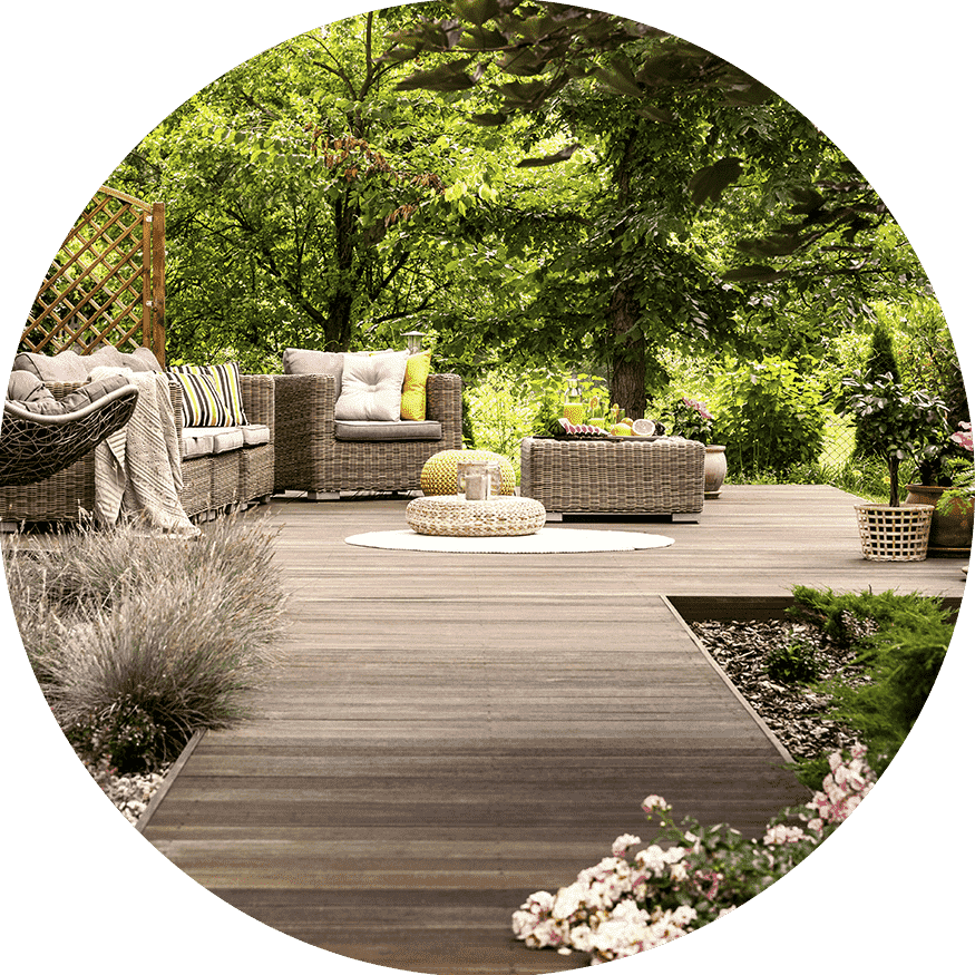Sign'Nature jardin : aménagement terrasse en bois à Montauban (82)